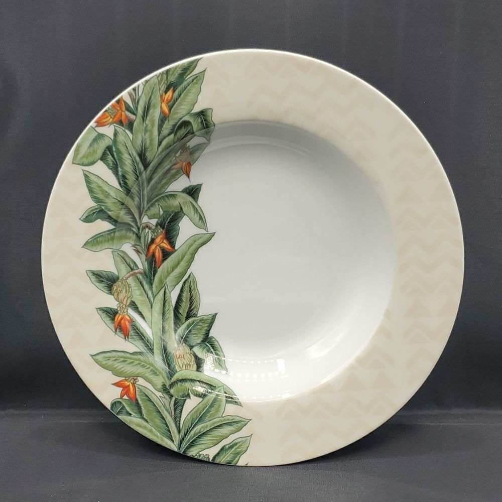 Island Plantations Bird of Paradise Soup Cereal Bowl